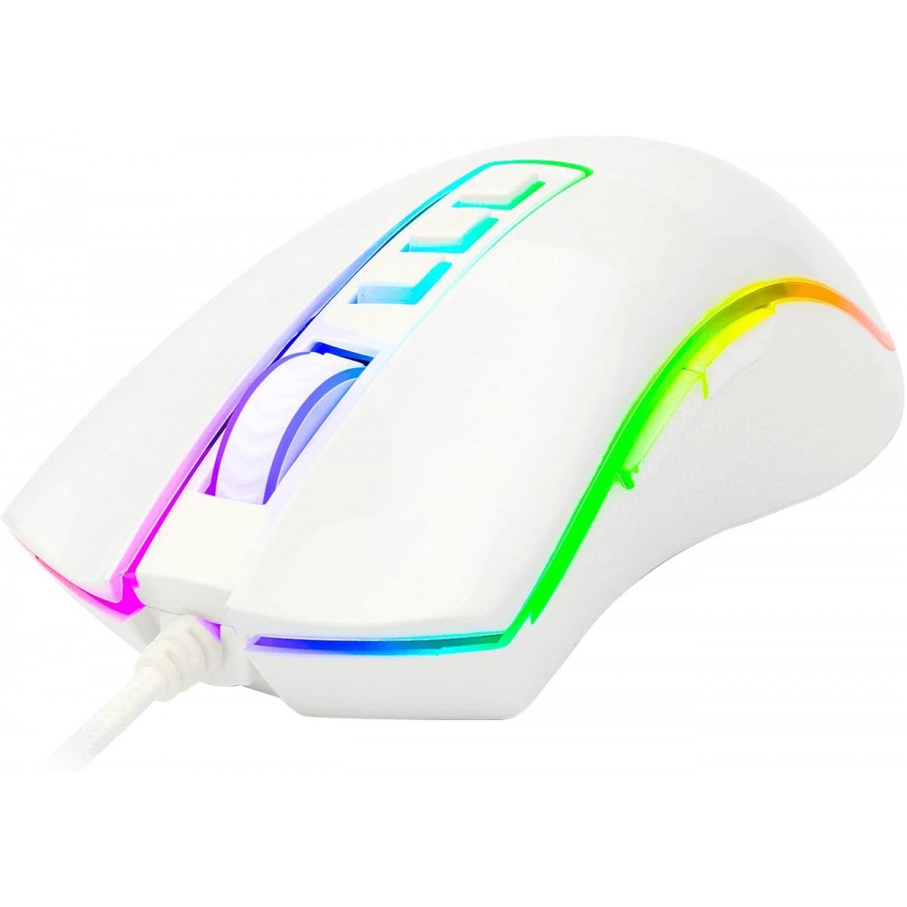 Redragon M711W Cobra Chroma Lunar White RGB Gaming Mouse