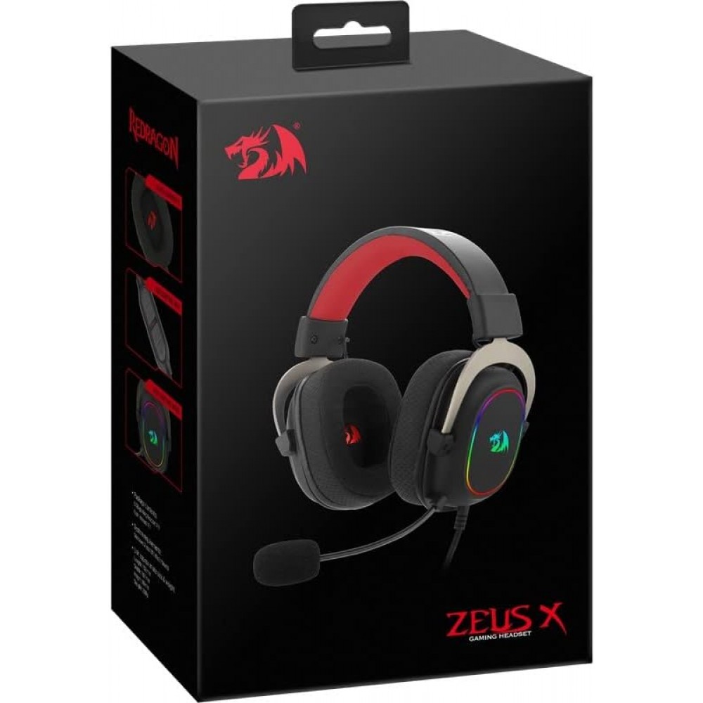 REDRAGON H510 Zeus X RGB Gaming Headset - 7.1 Surround Sound