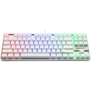 REDRAGON K552 Kumara RGB Mechanical Gaming Keyboard White (Blue Switch )