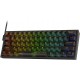 REDRAGON FIZZ K617CTB-RGB 60% WIRED MECHANICAL KEYBOARD ( Black )