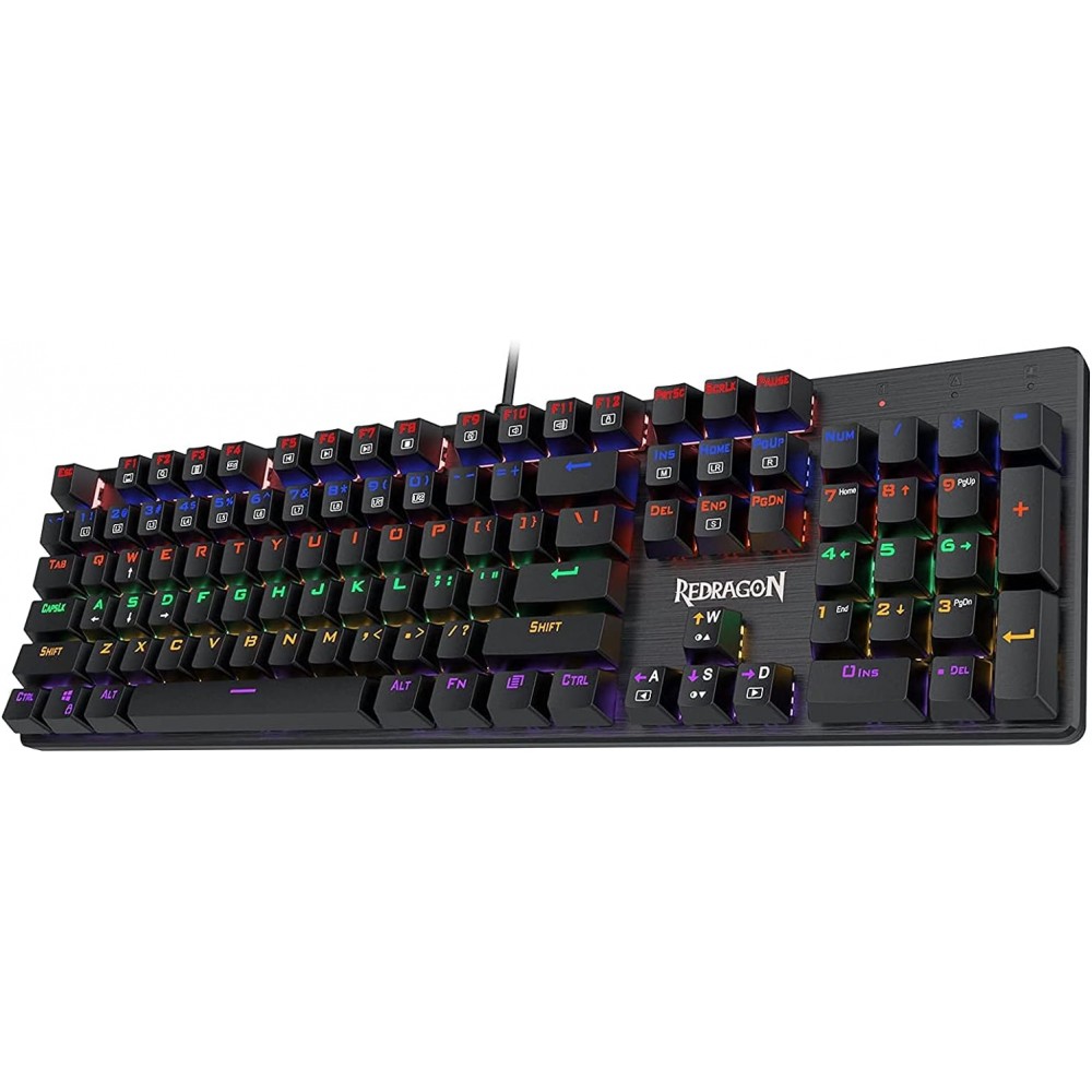 Redragon K608 Elite Valheim Rainbow Mechanical Gaming Keyboard ( Brown SWITCH )