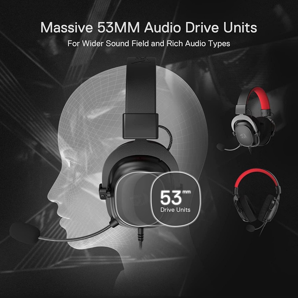 REDRAGON H510 Zeus X RGB Gaming Headset - 7.1 Surround Sound