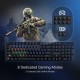 Redragon K608 Elite Valheim Rainbow Mechanical Gaming Keyboard ( Brown SWITCH )