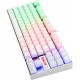 REDRAGON K552 Kumara RGB Mechanical Gaming Keyboard White (Blue Switch )