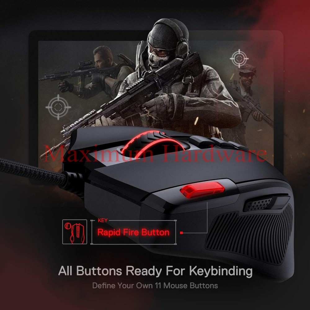 Redragon M612 Predator RGB Gaming Mouse
