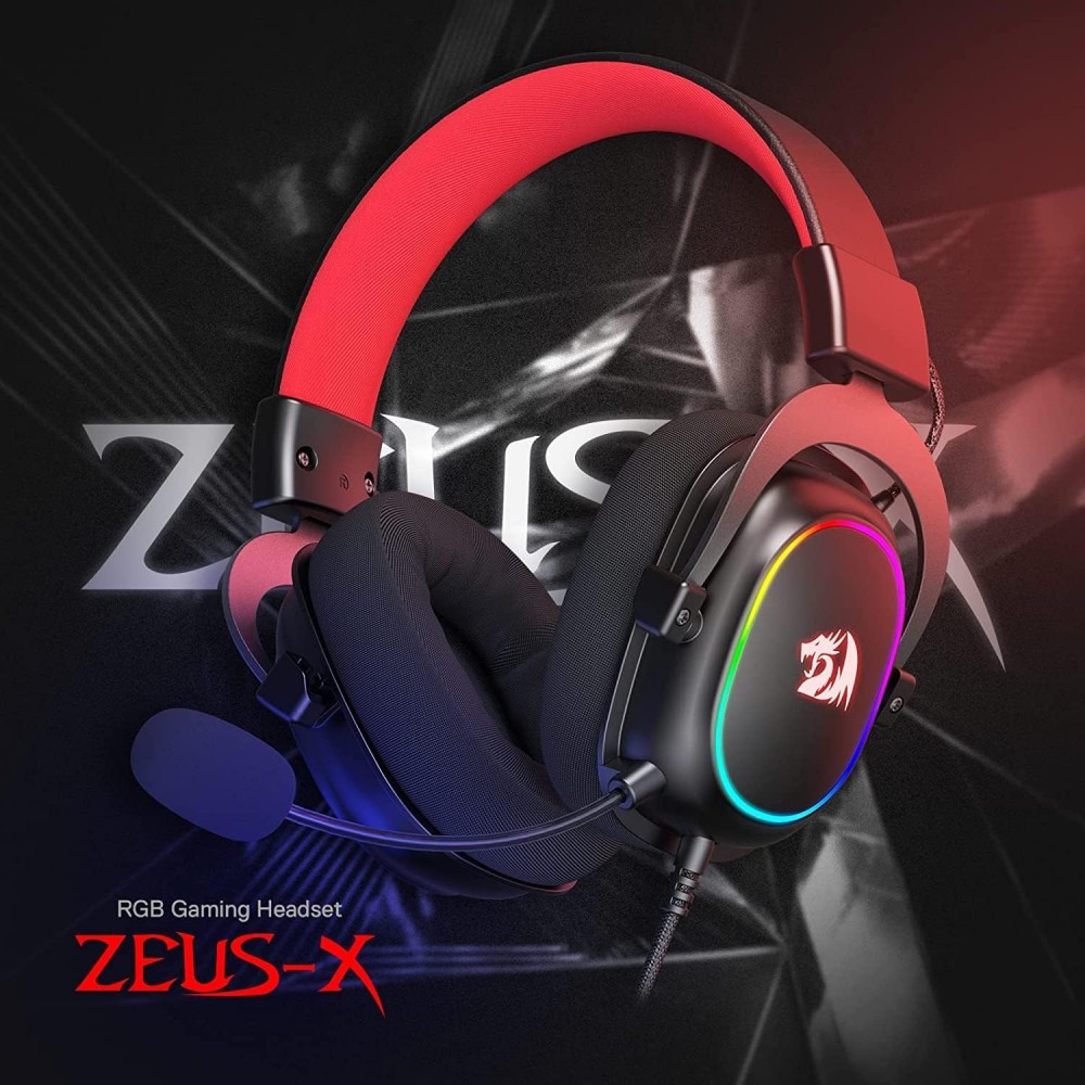 REDRAGON H510 Zeus X RGB Gaming Headset - 7.1 Surround Sound