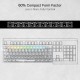 REDRAGON FIZZ K617CT-RGB 60% WIRED MECHANICAL KEYBOARD ( White )