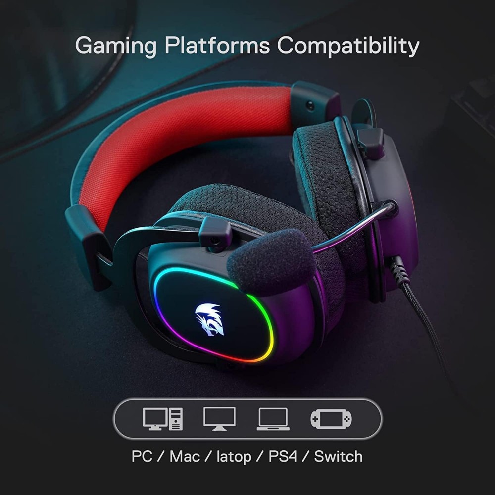REDRAGON H510 Zeus X RGB Gaming Headset - 7.1 Surround Sound