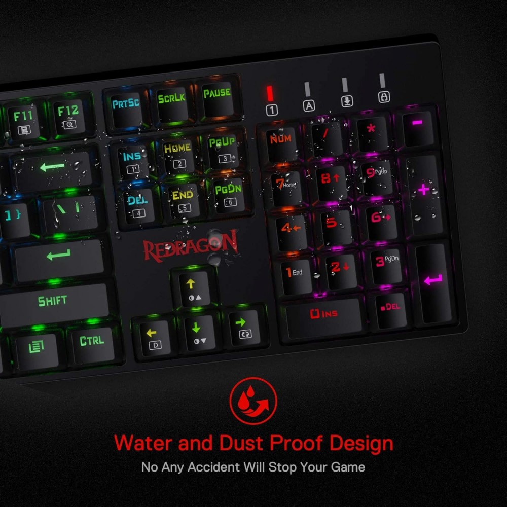 Redragon K582 SURARA RGB Mechanical Gaming Keyboard ( RED SWITCH )