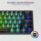 REDRAGON FIZZ K617CTB-RGB 60% WIRED MECHANICAL KEYBOARD ( Black )