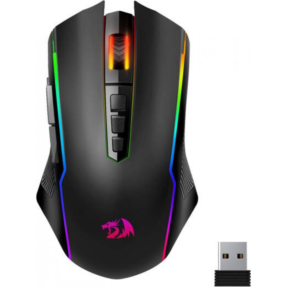 Redragon M914 NIX RGB Tri-Mode 2.4G/USB-C/Bluetooth Gaming Mouse