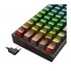 REDRAGON FIZZ K617CTB-RGB 60% WIRED MECHANICAL KEYBOARD ( Black )