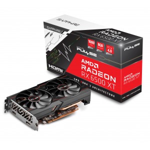 SAPPHIRE RX 6500 XT PULSE  8GB GDDR6 (Three Years Warranty)