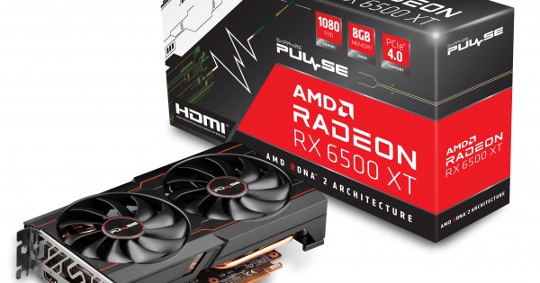 SAPPHIRE RX 6500 XT PULSE 8GB GDDR6 - RX 6500 XT MECH 2X 4G OC