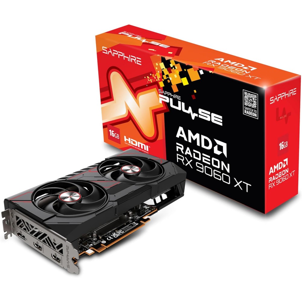 SAPPHIRE PULSE RX 9060 XT GAMING OC 16GB GDDR6