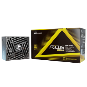 Seasonic FOCUS GX-850 -850W - 80 Plus Gold - ATX 3.1 - PCIe 5.1 Fully Modular
