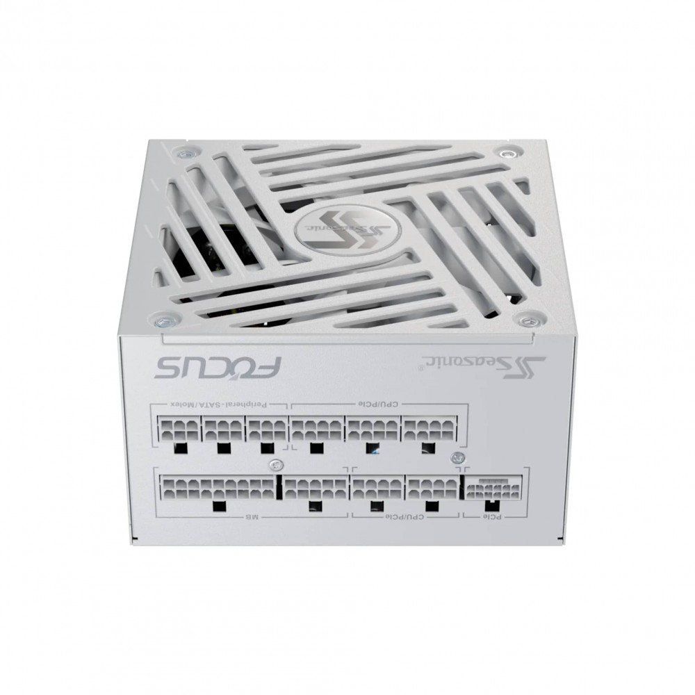 Seasonic FOCUS GX-1000 -1000W - 80 Plus Gold - ATX 3.1 - PCIe 5.1 Fully Modular White