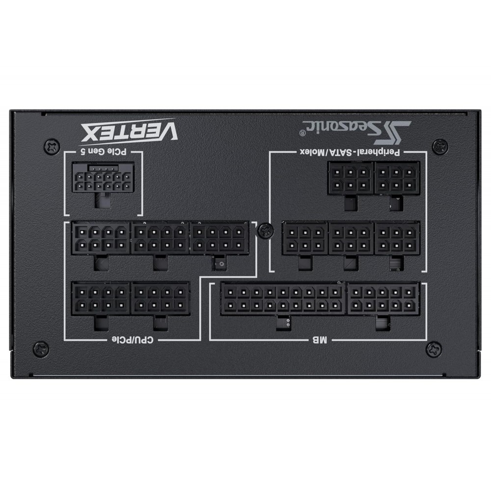 Seasonic VERTEX PX-1000 -1000W - 80 Plus Platinum - ATX 3.1 - PCIe 5.1 Fully Modular Seasonic VERTEX PX-1000 -1000W - 80 Plus Platinum - ATX 3.1 - PCIe 5.1 Fully Modular