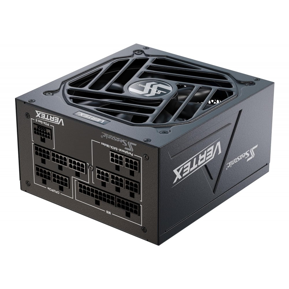 Seasonic VERTEX PX-1000 -1000W - 80 Plus Platinum - ATX 3.1 - PCIe 5.1 Fully Modular Seasonic VERTEX PX-1000 -1000W - 80 Plus Platinum - ATX 3.1 - PCIe 5.1 Fully Modular