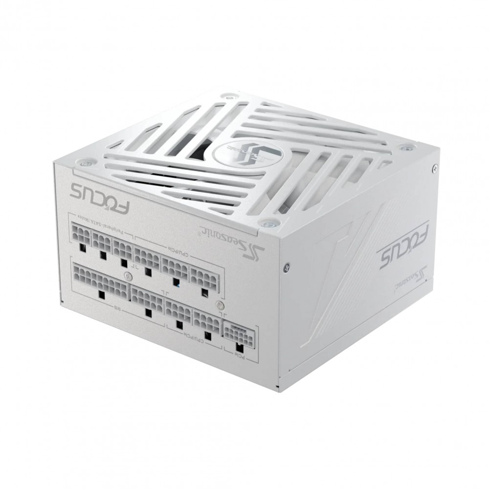 Seasonic FOCUS GX-850 -850W - 80 Plus Gold - ATX 3.1 - PCIe 5.1 Fully Modular White