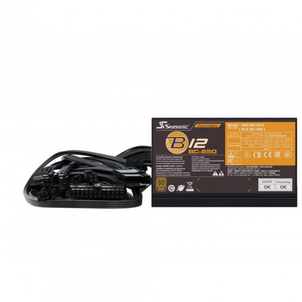 Seasonic CORE BC-850 -850W - 80 Plus Bronze - ATX 3.1 - PCIe 5.1