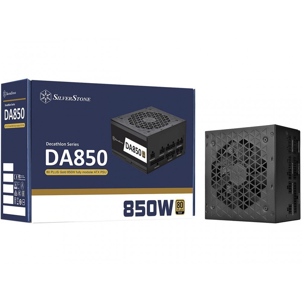 SilverStone DECATHLON  DA850 - 850W ATX 80 PLUS GOLD (Full Modular)