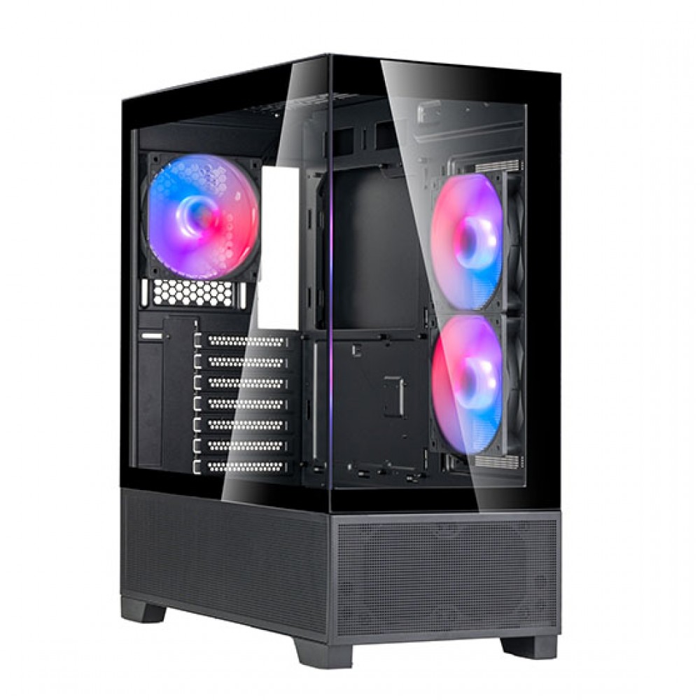 SilverStone Lucid 05 ARGB Mid Tower Case + VIVA 850 Gold PSU