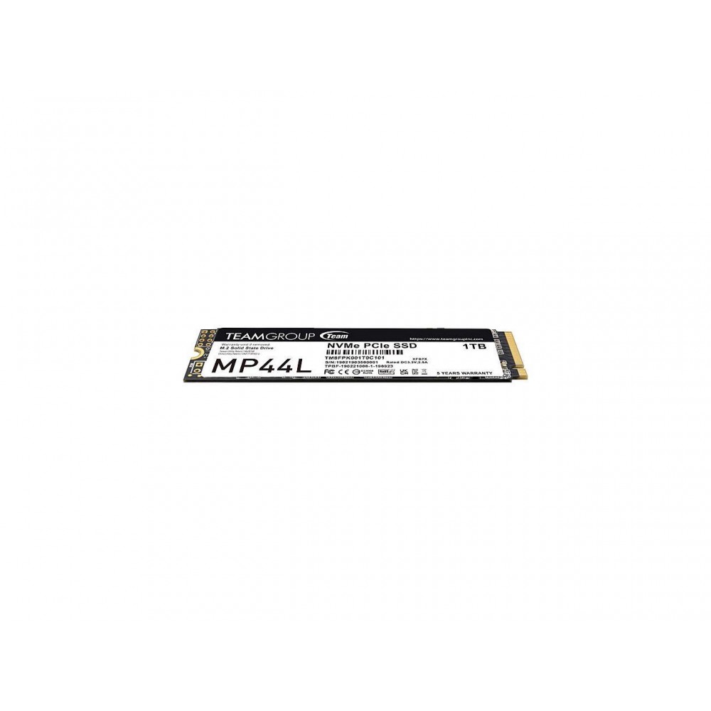 Team Group MP44L M.2 2280 1TB PCIe 4.0 x4 NVMe 1.4 Team Group MP44L M.2 2280 1TB PCIe 4.0 x4 NVMe 1.4