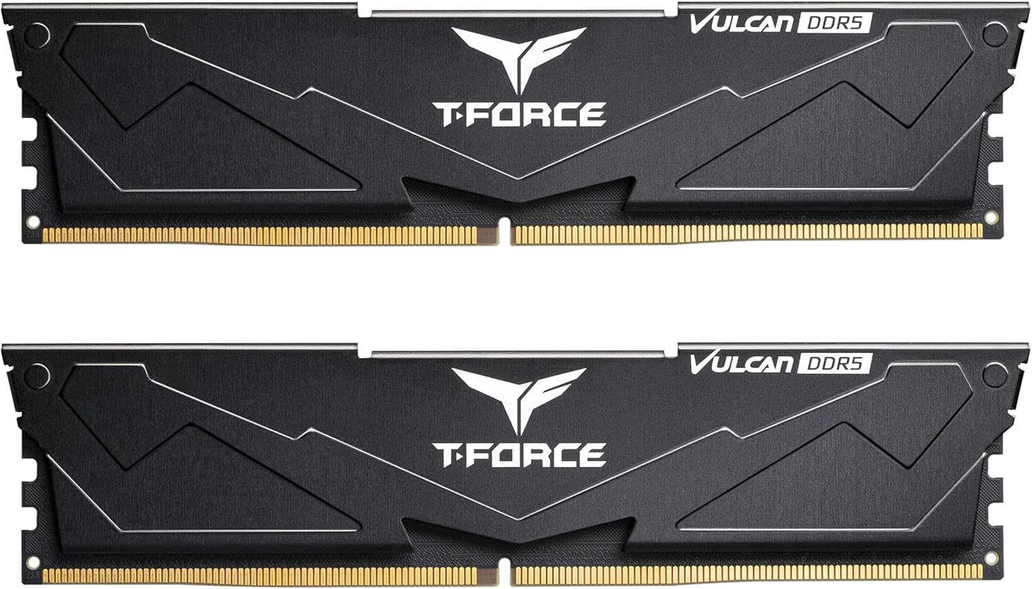 Team Vulcan 32GB (2 x 16GB) 6000 MHz CL30 DDR5 - FLBD532G6000HC38ADC01