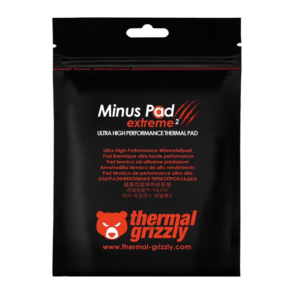 Thermal Grizzly Minus Pad Extreme2 120x20x1.5mm 2 Pcs Thermal Pad