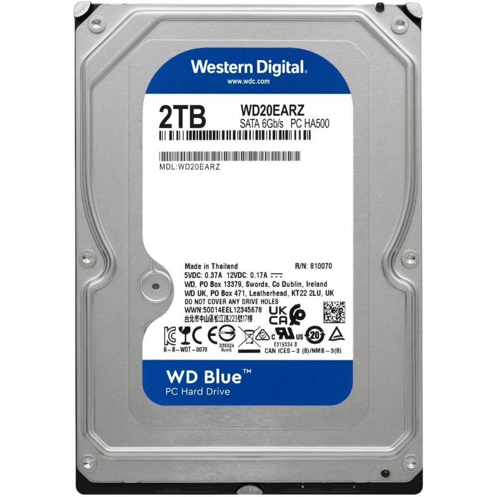WD WD20EARZ Blue 2TB 5400RPM SATAIII 64MB