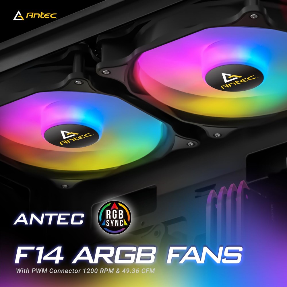 Antec STORM T3 140 ARGB 3 Fan Pack