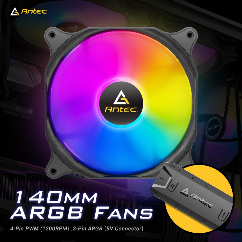 Antec STORM T3 140 ARGB 3 Fan Pack