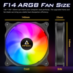 Antec STORM T3 140 ARGB 3 Fan Pack