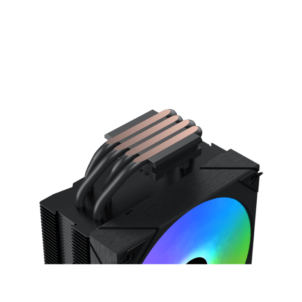 Xigmatek AK4 Digital LED ARGB CPU Fan Cooler – Black