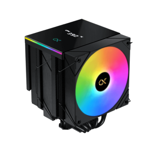 Xigmatek AK6 Dual Digital Display ARGB CPU Fan Cooler – Black