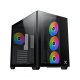 XIGMATEK AQUA III ARGB Mid Tower Case Black