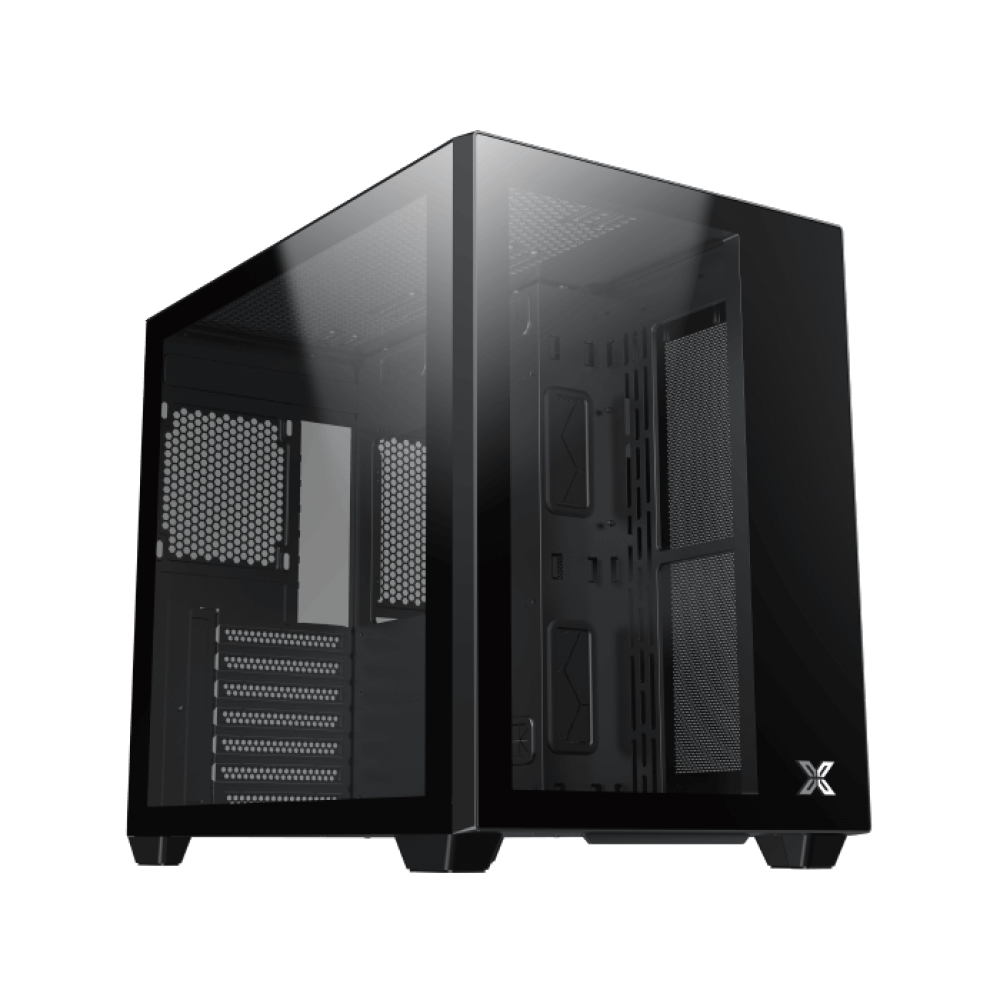 XIGMATEK AQUA III ARGB Mid Tower Case Black