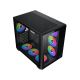 XIGMATEK AQUA III ARGB Mid Tower Case Black