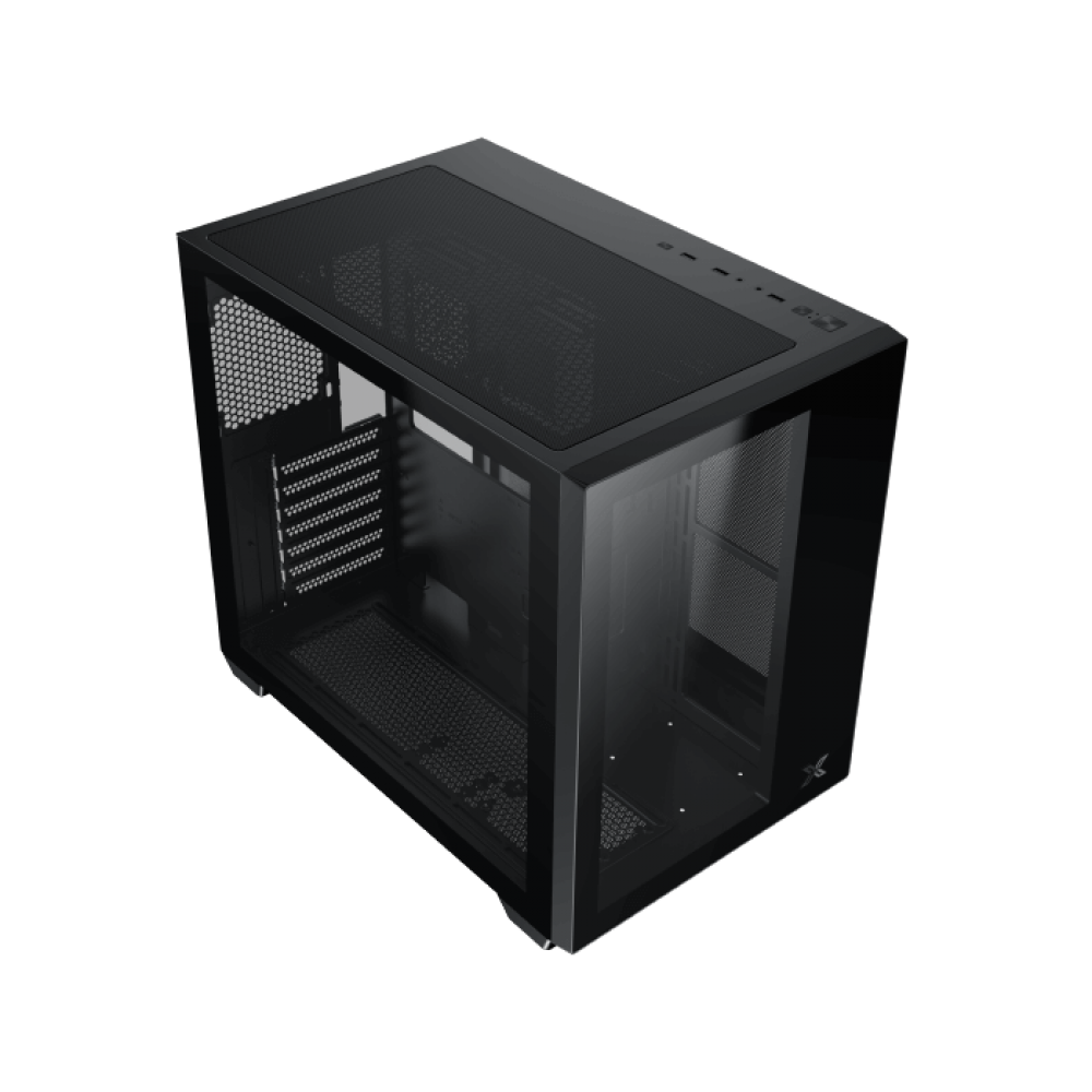 XIGMATEK AQUA III ARGB Mid Tower Case Black