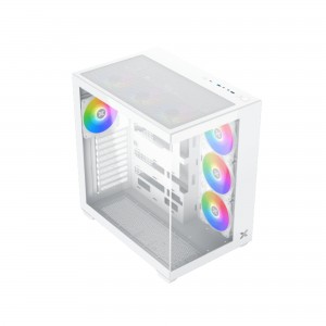 XIGMATEK AQUA V AIR ARGB Mid Tower Case White