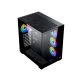 XIGMATEK AQUA V AIR ARGB Mid Tower Case Black