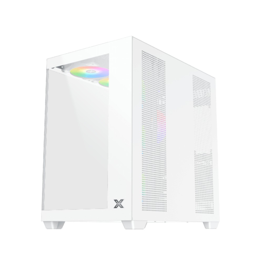 XIGMATEK AQUA V AIR ARGB Mid Tower Case White