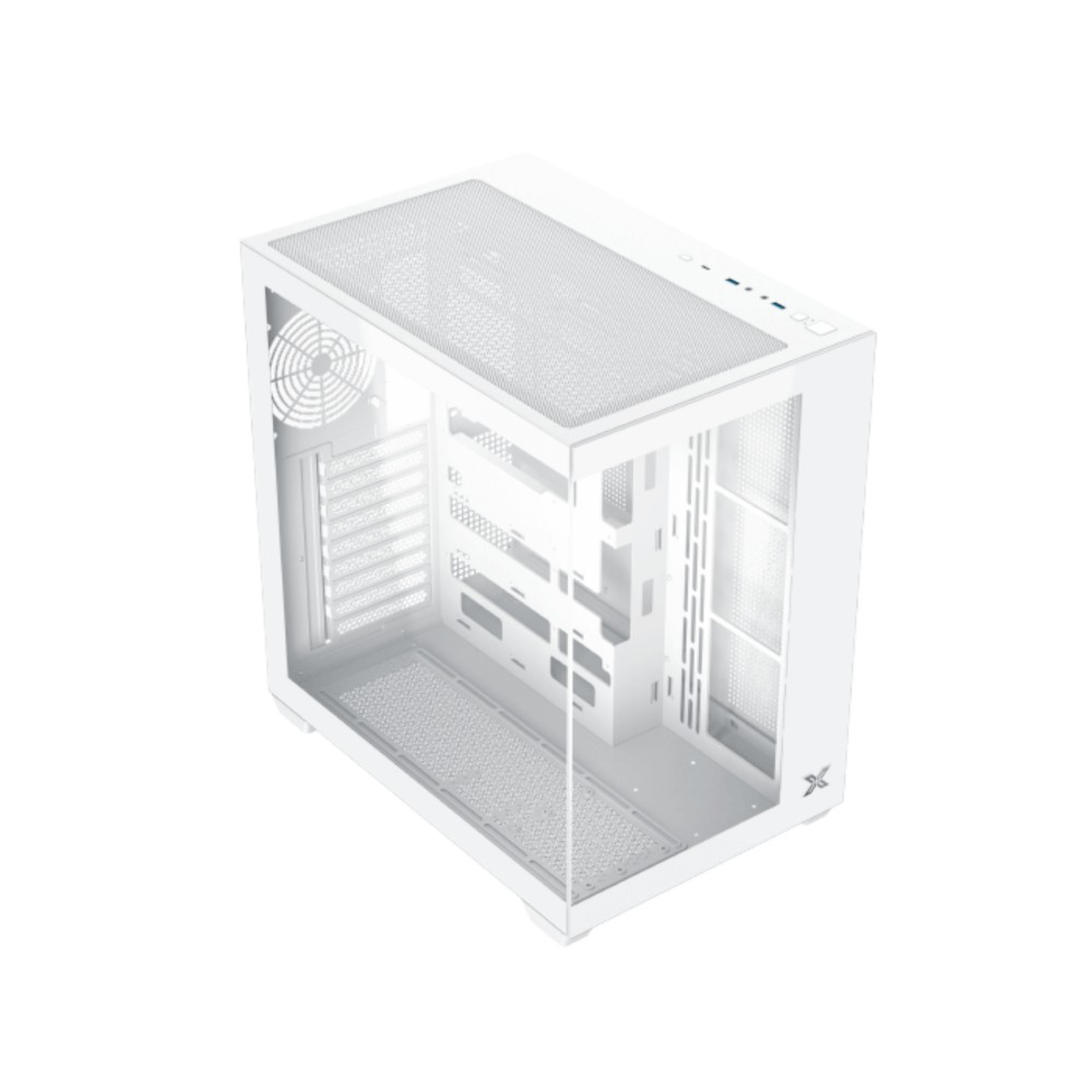XIGMATEK AQUA V AIR ARGB Mid Tower Case White