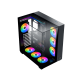 XIGMATEK AQUA V ARGB Mid Tower Case Black