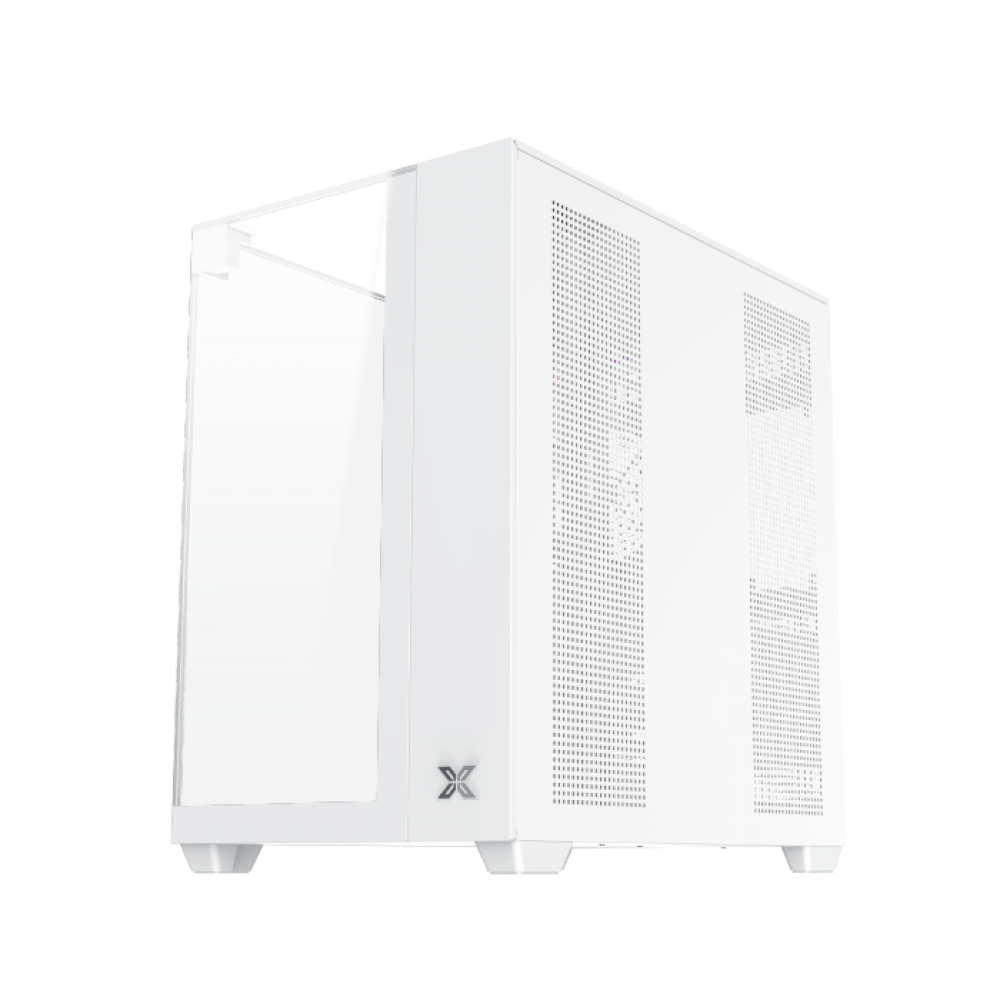 XIGMATEK AQUA V ARGB Mid Tower Case White