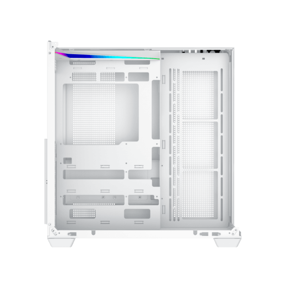 XIGMATEK AQUA V ARGB Mid Tower Case White