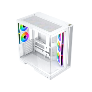Xigmatek Aqua 7 Arctic ARGB BTF Mid Tower Case