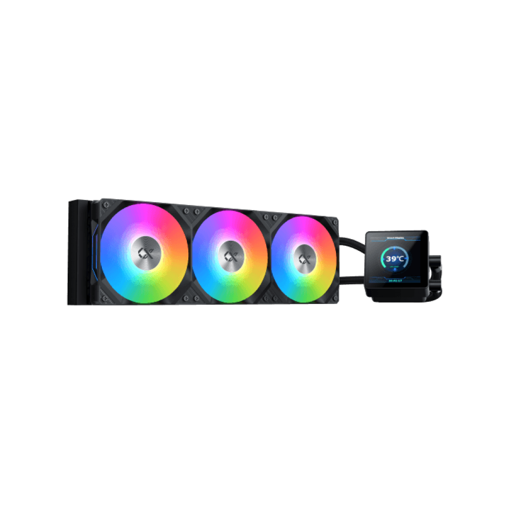 Xigmatek Connect 360 Smart LCD ARGB CPU Liquid Cooler – Black