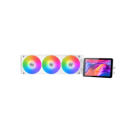 Xigmatek Connect Pro 360 Arctic ARGB 7 Inch Magnetic LCD Liquid Cooler